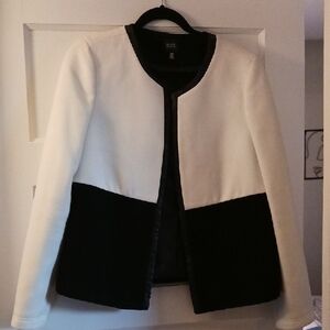 Chic Black and White Jacket